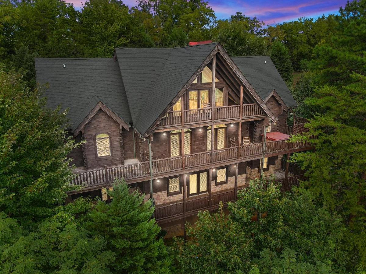 Smokystays 6 Bedroom Cabin Pigeon Forge Dış mekan fotoğraf
